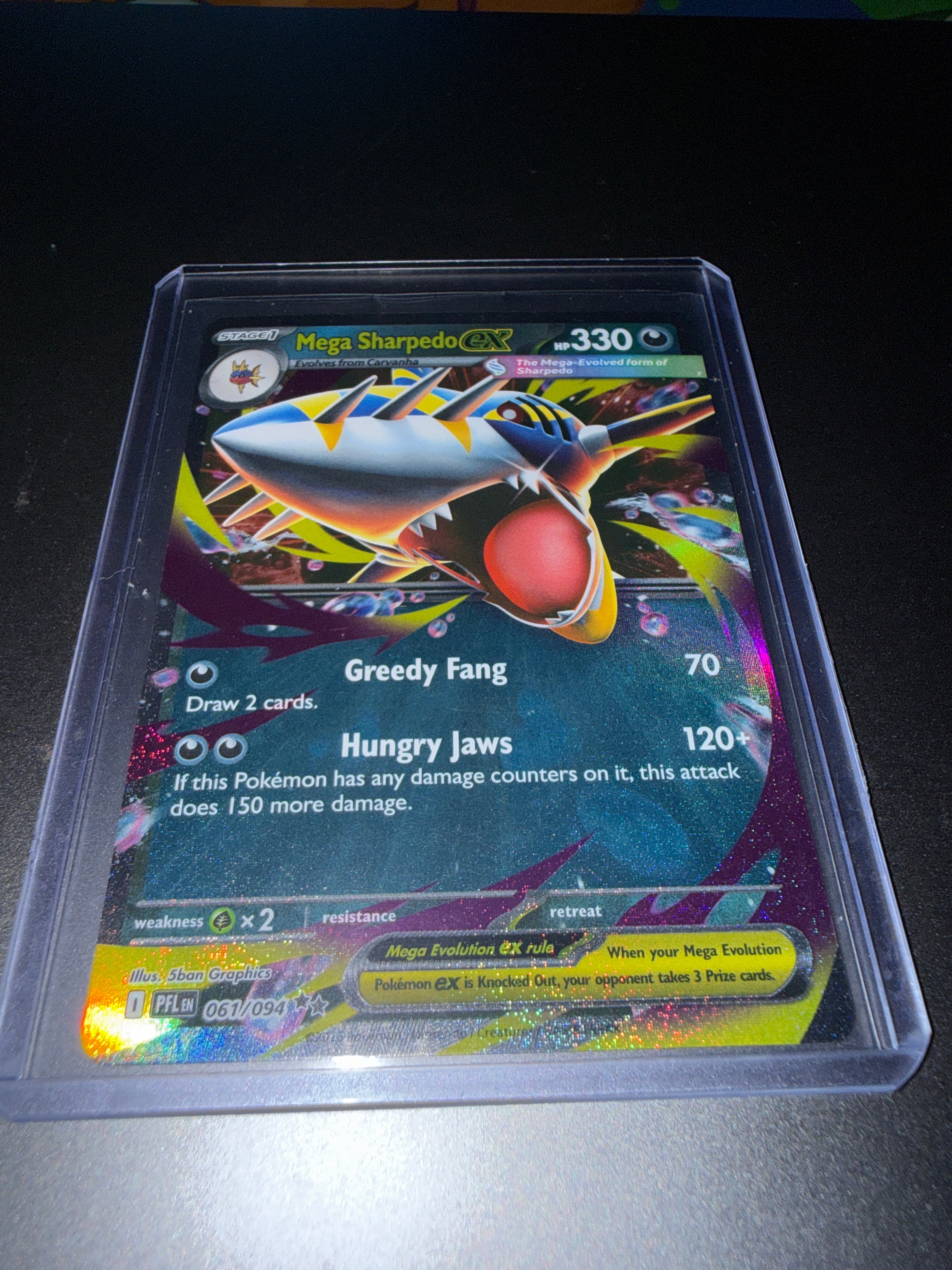 Mega Sharpedo ex 061/094